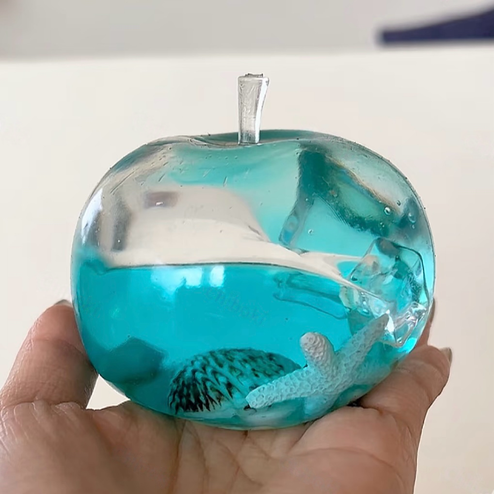 Big Ocean Shell Apple Squishy