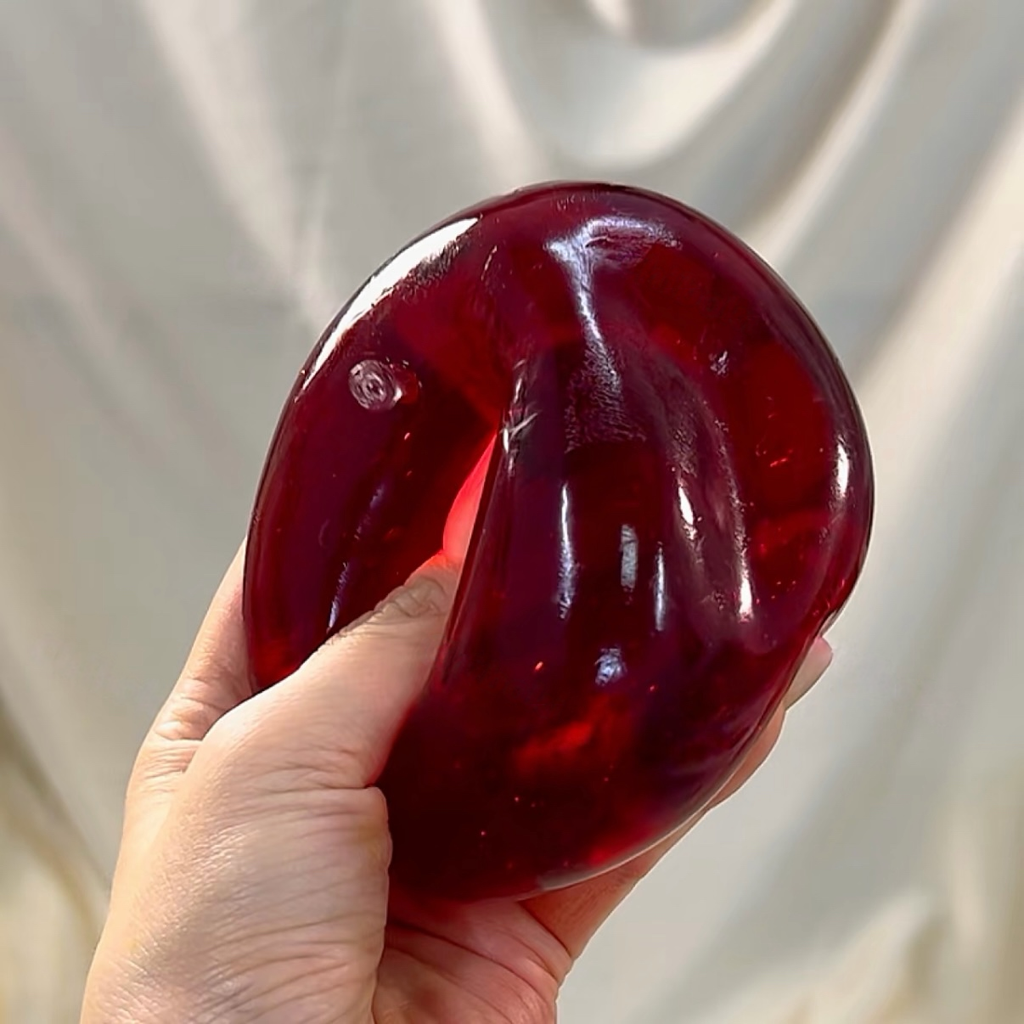 Big Burgundy Apple Squishy