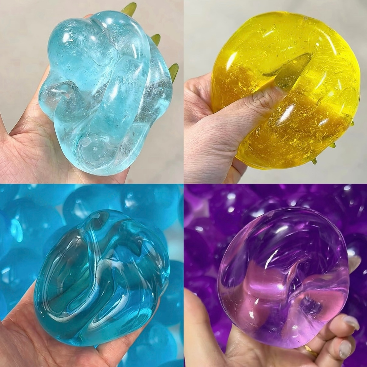 Jammy Candies Coconut Oil  Stress Ball (Soft Squish Feel)