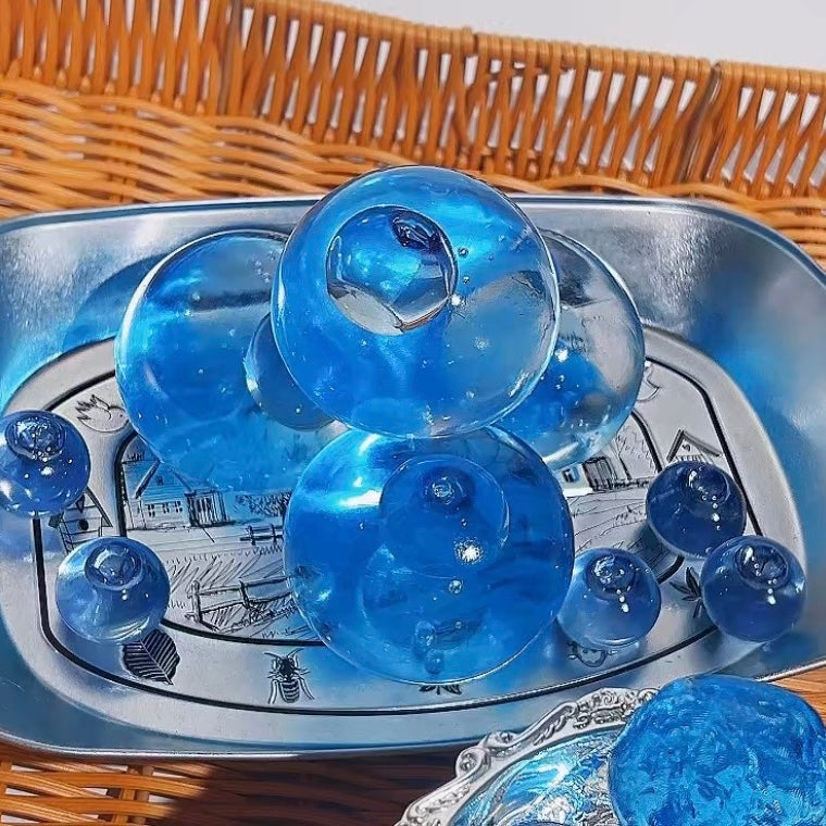 Crystal Blueberry Gel Stress Ball(Ship within 30 days)