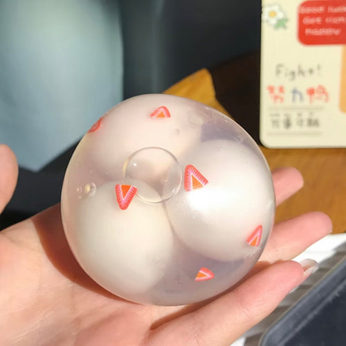 3 Little Glutinous Rice Crispy Wax Ball Stress Ball（ship within 30 days)