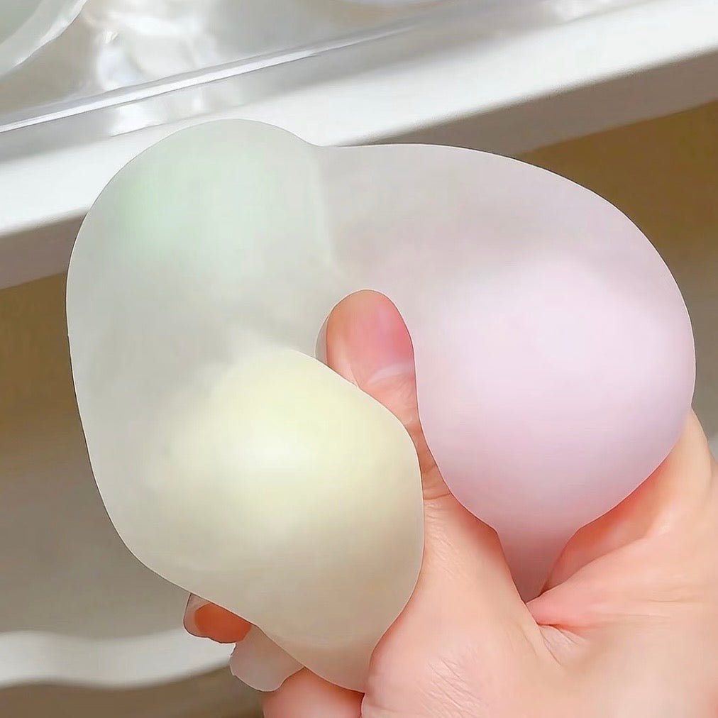 Matte Glutinous Rice Crispy Wax Ball Stress Ball