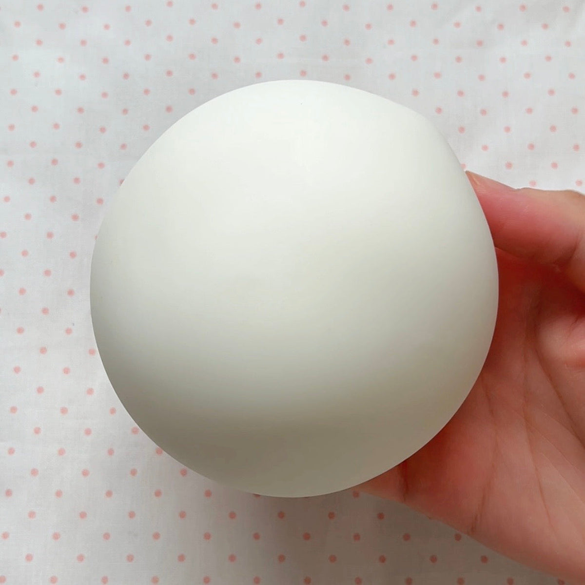 10Cm Jumbo White Ball Stress Ball