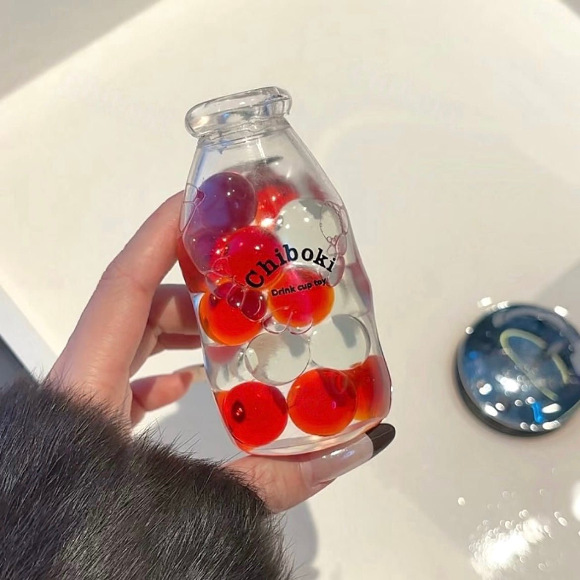 Ocean Pearl Squishy Sensory Bottle (2 Colors)