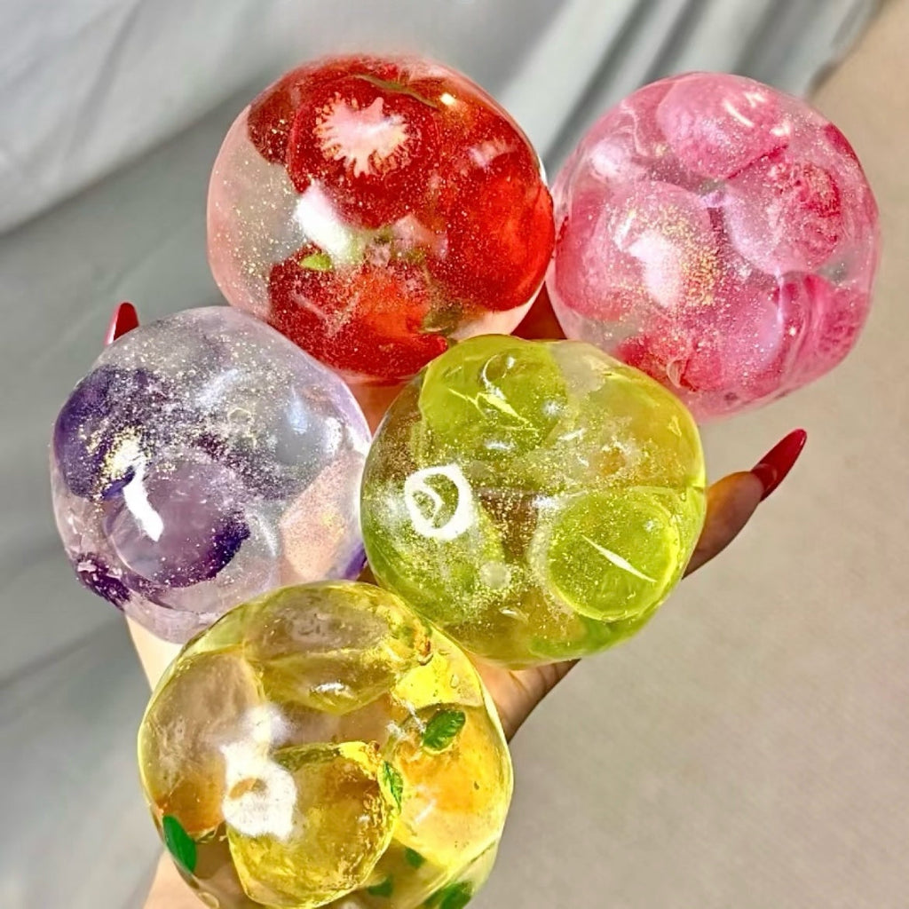 Glass Fruit Series Stress Ball