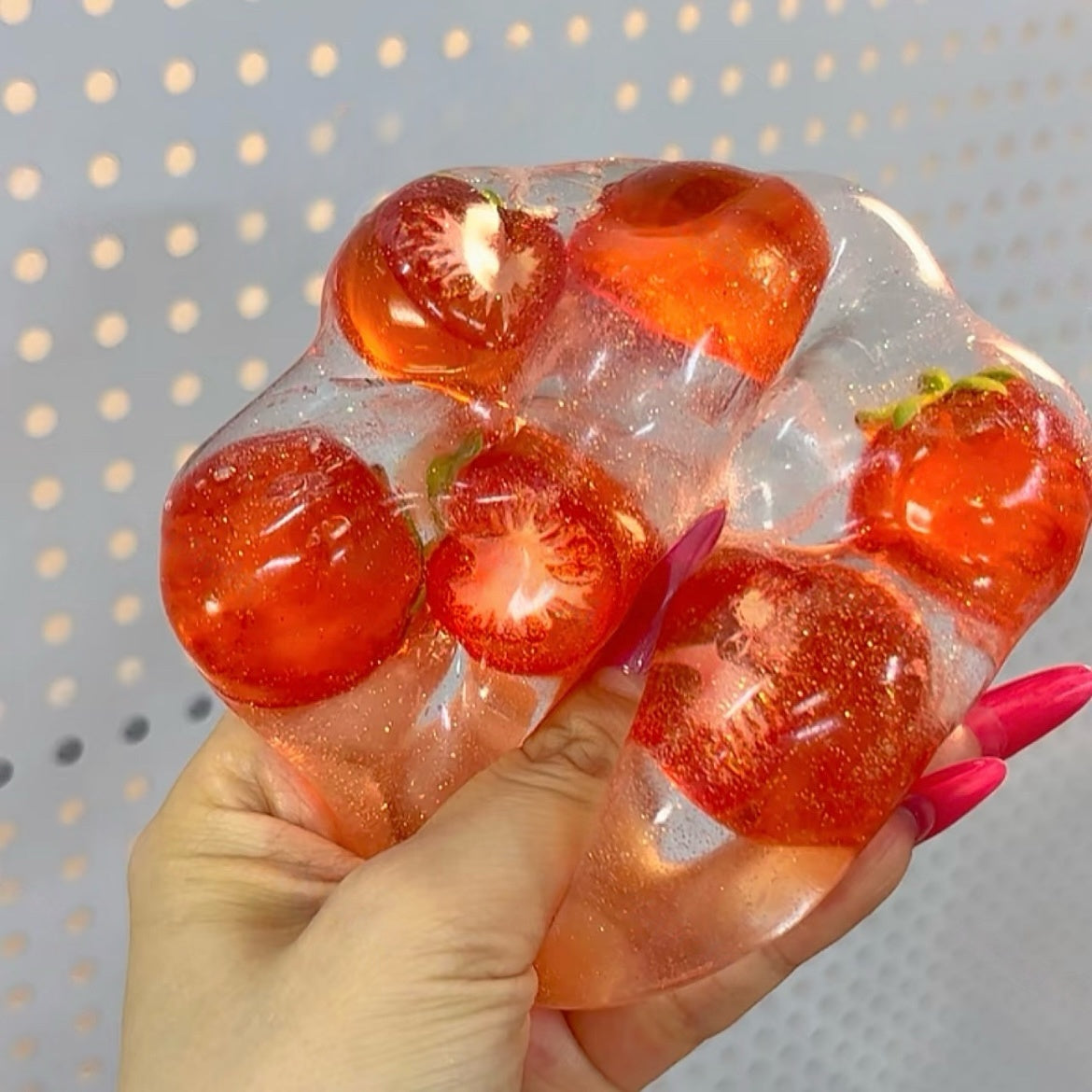 Glass Fruit Series Stress Ball