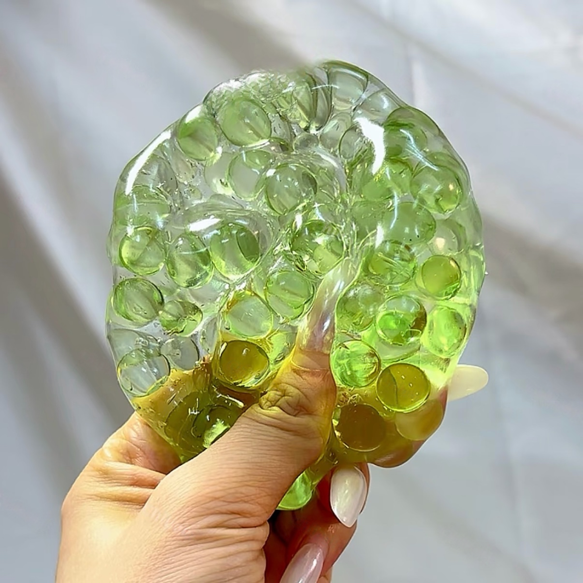 3 Colors Vaseline Colorful Glass Stress Ball