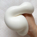 10Cm Jumbo White Ball Stress Ball