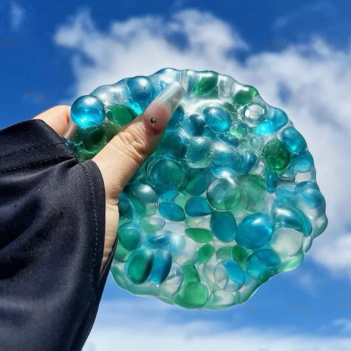 Ice Lake Jade Stress Ball