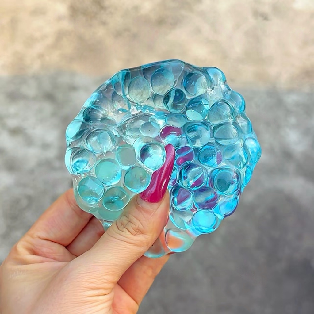 3 Colors Vaseline Colorful Glass Stress Ball