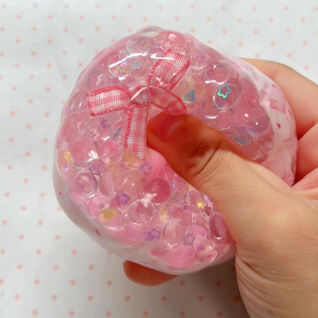 Summer Bow Peach Stress Ball