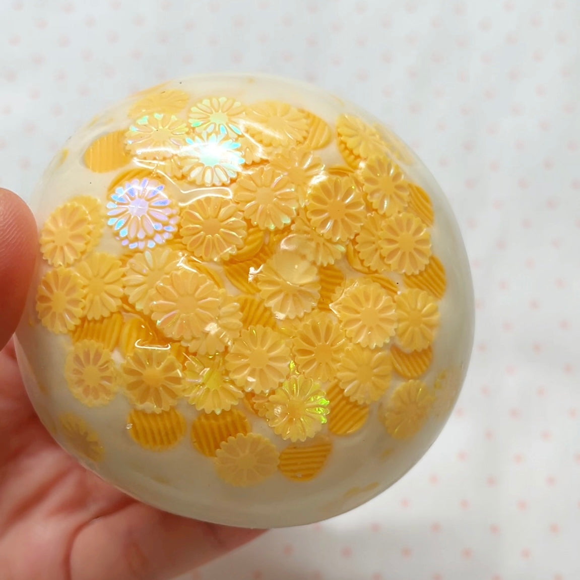 Super Soft Crunchy Orange Petals Stress Ball