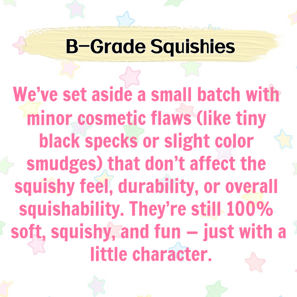 Misfit & B-Grade Squishies