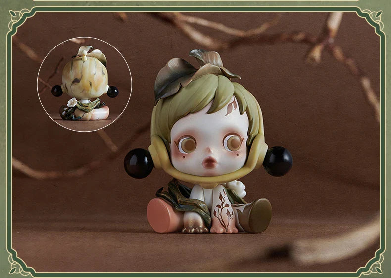 Genuine Pop Mart Skullpanda The Ink Plum Blossom Series Blind Box