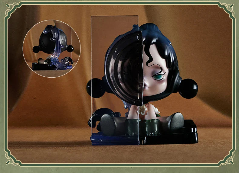 Genuine Pop Mart Skullpanda The Ink Plum Blossom Series Blind Box