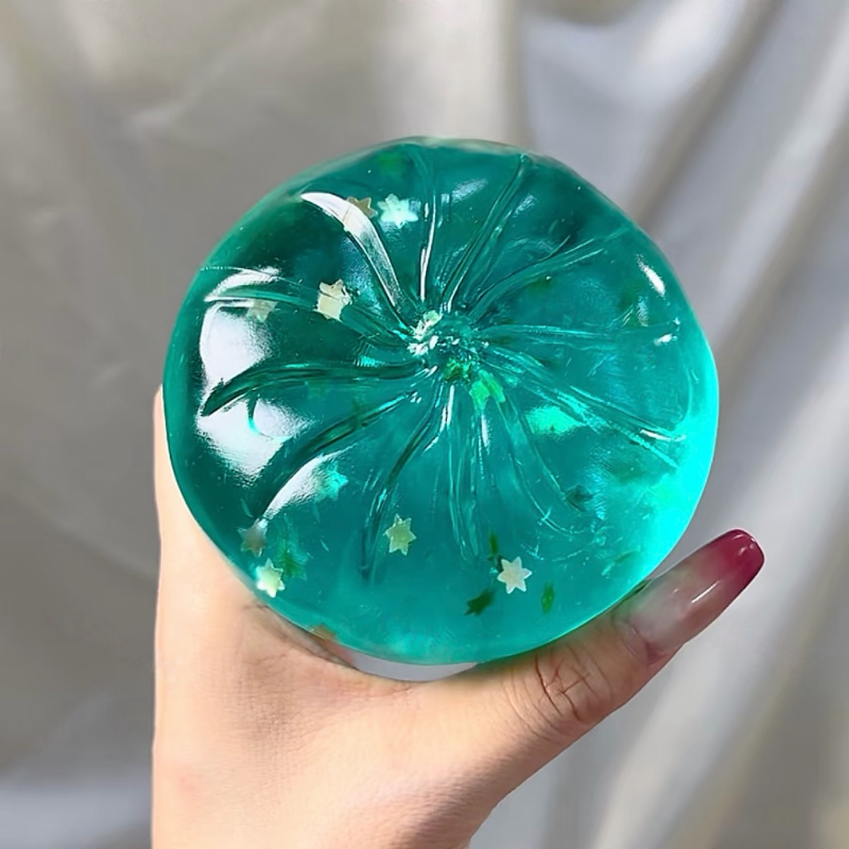 Big Mint Star Dumpling Stress Ball