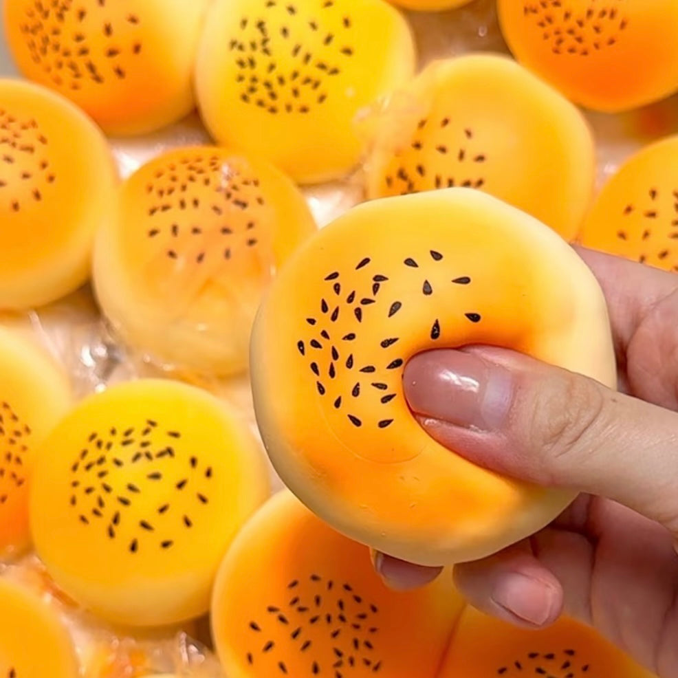 Egg Yolk Pastry Stress Ball (Block Filling)
