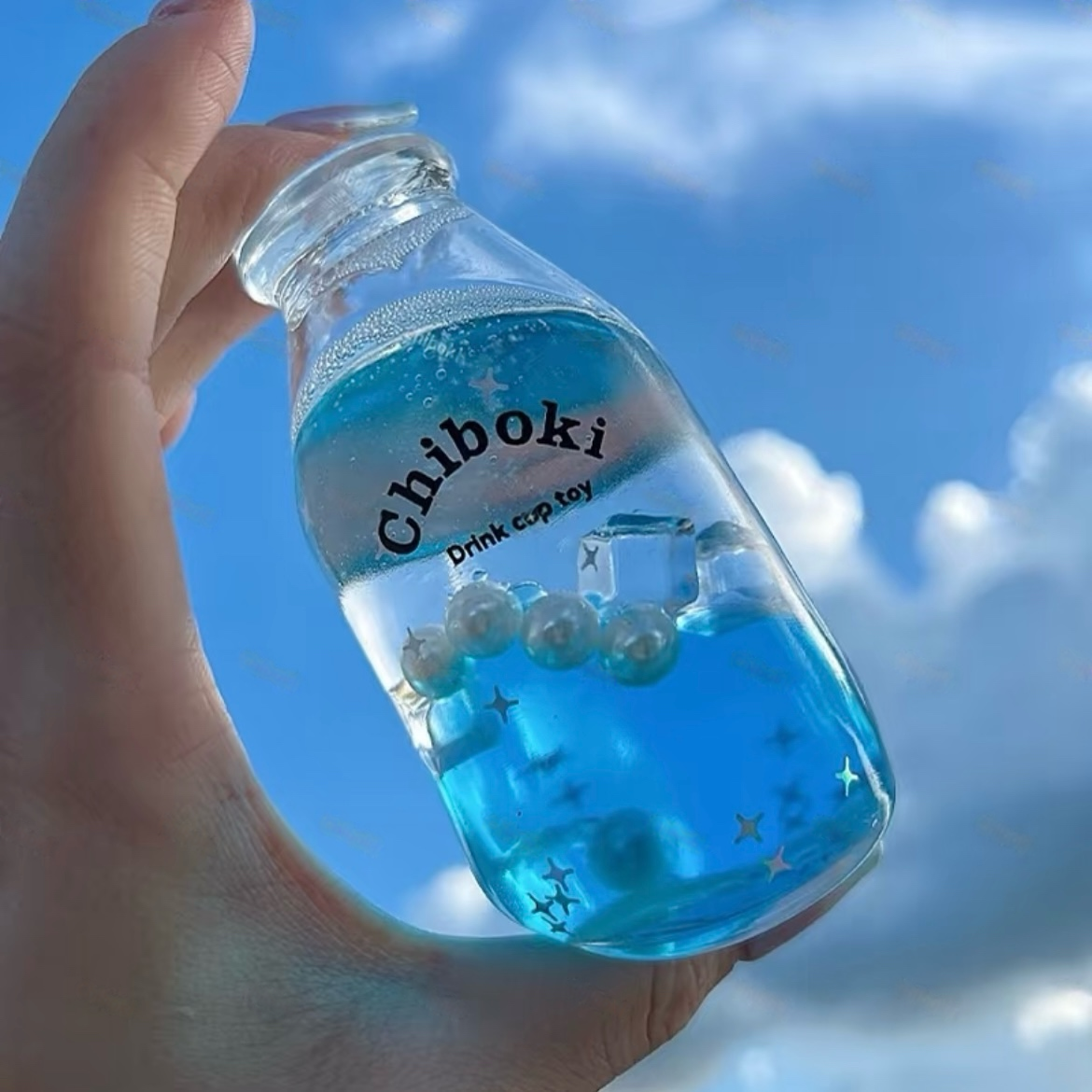 Ocean Pearl Squishy Bottle