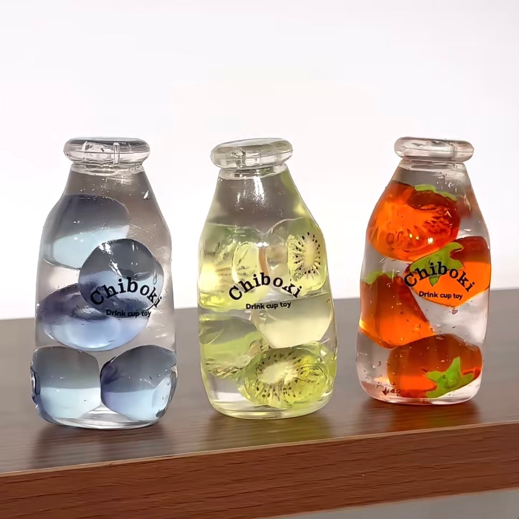 Crystal Fruit Drops Squishy Bottle
