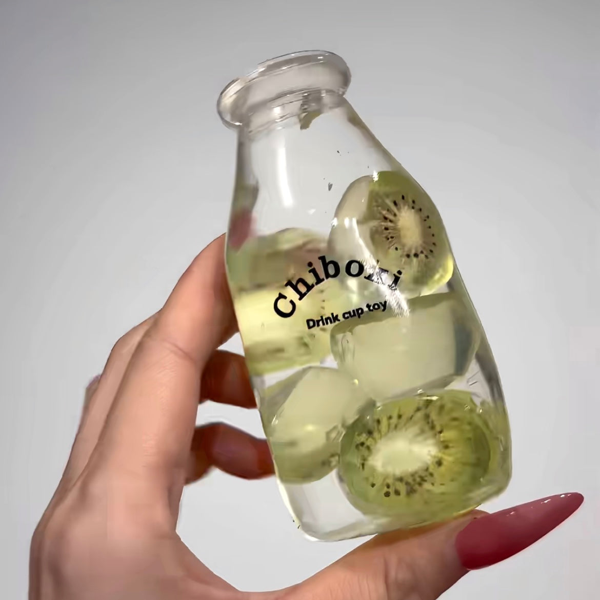 Crystal Fruit Drops Squishy Bottle