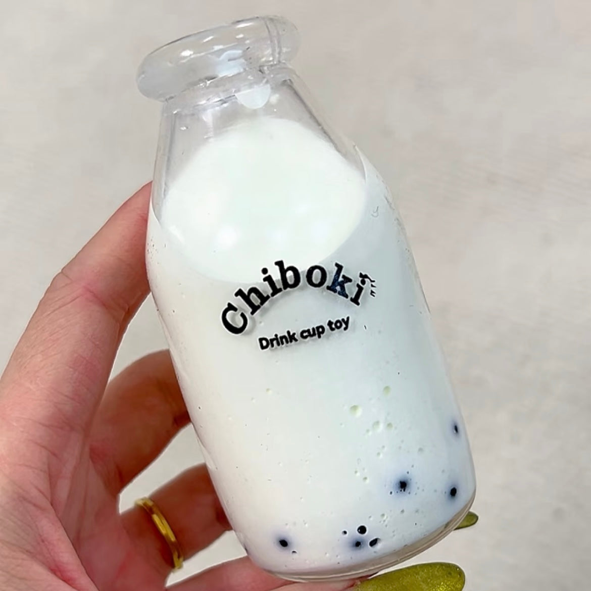 Bubble Tea Milk Squishy Bottle