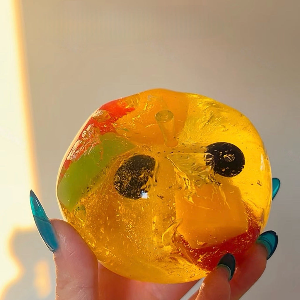 Assorted Jelly Apple Stress Ball